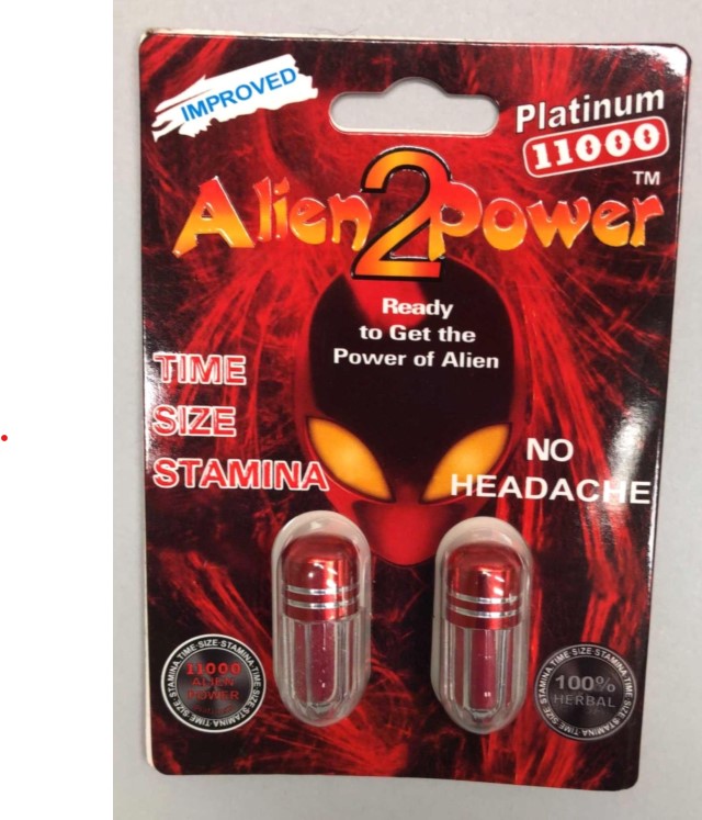 Alien Power Platinum 11000 (Amélioration de la performance sexuelle)
