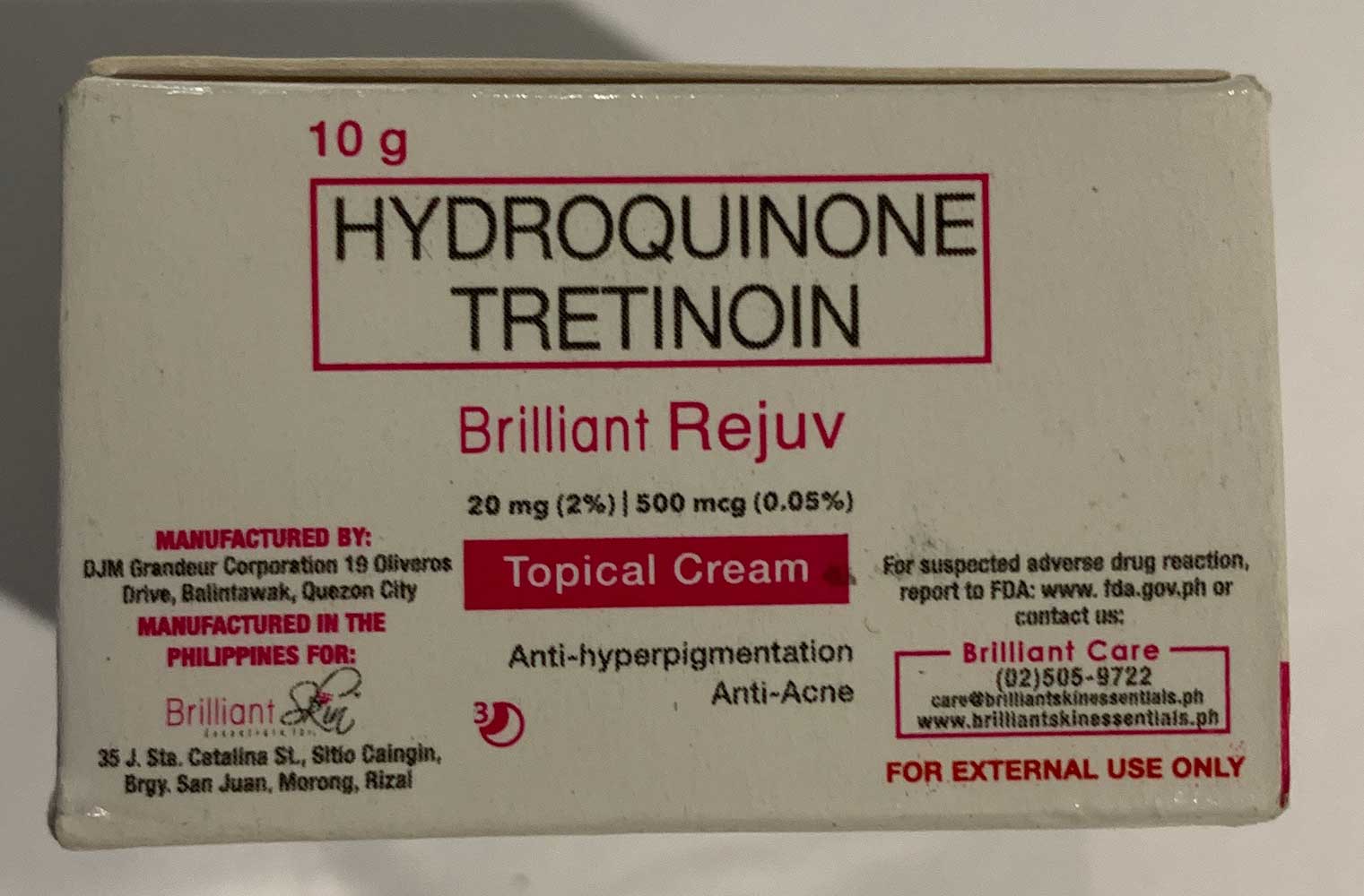 Crème topique rajeunissante Brilliant Skin Essentials Brilliant Rejuv Topical Cream