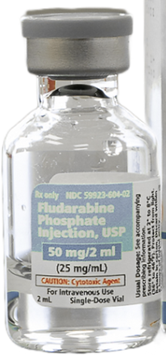 US-authorized Fludarabine Phosphate Injection, USP 25 mg/mL, vial: