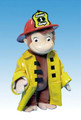 La poupée en peluche « Curious George » (George le petit curieux) - Pompier