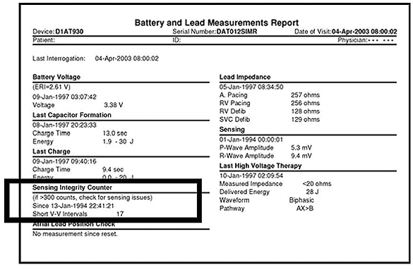 Battery and Lead Measurements Report