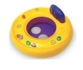 Aquarium Baby Float: Yellow and purple inflatable float