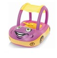 Sunshade Buggy, Sunshade Water Buggy (Girl):  Pink car-shaped inflatable float