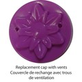 Replacement cap with vents