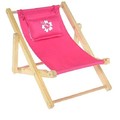 Chaise de plage fuchsia pour ourson numéro de modèle 109907