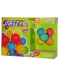 MAGZ Magzoid Magnetic Construction System, 64 pieces