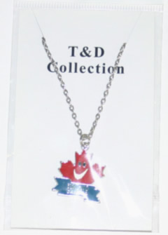 Item 1: T & D Pendant Necklace 