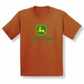 T-shirt Youth Texas orange, avec logo de John Deere