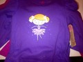 Purple shirt with ballerina design - Sears Item Number 56153