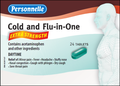 Outer product packaging ( Personnelle Cold and Flu-in-One Extra Strength) 