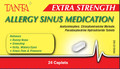 Tanta Extra Strength Allergy Sinus Medication