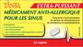 Médicament anti-allergique pour les sinus extra-puissant de marque Tanta