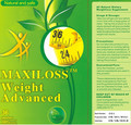 MAXILOSS Weight Advanced (devant et vue latérale de l’emballage)