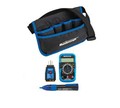 Mastercraft multimeter with non-contact voltage detector, socket tester and carrying case