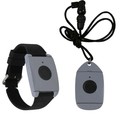 Linear transmitter wristband and pendant models DXS-LRC and DXS-LRC-LA