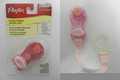 Playtex pacifier clip – pink with flower