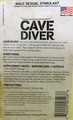 Cave Diver - dos de l'emballage