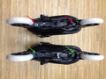 Inline skates that are subject to this recall have a chrome frame mounting bolt (top image) and those that are not subject to this recall will have a black frame mounting bolt (bottom image)