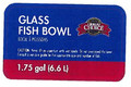 Label on Grreat Choice® Fish Bowls
