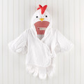 Hooded chicken robe