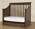 Modèle B5601U du lit d'enfant évolutif Mason 4 en 1 de Franklin & Ben, couleur brun rustique
