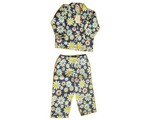 Ensemble de pyjamas en flanelle pour fille – motif floral