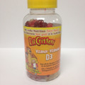 « L’il Critters Vitamine D3 » – Devant de l’emballage (190 vitamines gélifiées)