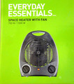 Everyday Essentials Space Heater with Fan (750W/1500W) package label