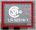 Marque et numéro de certification CSA non autorisés figurant à l'avant du chargeur de batterie