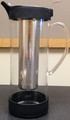 Tristan glass pitcher
