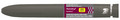 Ceci est une image du Stylo Humalog KwikPen à 200 unités/mL. Le stylo est de couleur gris foncé. Le bouton de dose est gris foncé et se termine par un anneau de couleur bourgogne à l’extrémité. L’étiquette du stylo est de couleur bourgogne et présente un motif de damier. La concentration de 200 unit
