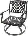 Outdoor patio Katerina swivel armchair (SKU 2899742)