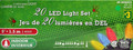Indoor Christmas 20 LED Light Set, multicolour - Packaging