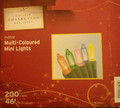 Exemple d’emballage d’un jeu de lumières multicolores de la collection des Fêtes
