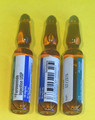This is an image showing three vials of Furosemide Injection. From the left, the first vial reads Furosemide Injection USP 10 milligram / millilitre and 20 milligram / millilitre, the second shows the bar code and lot number (01) 00837641000591 and the third shows the expiry date 07/2016