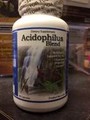 Nature’s Power Solutions Acidophilus Blend – Front of bottle