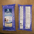 Vues avant et arrière des lingettes robustes éliminant les odeurs Deodorant Bath Premium, paquet de huit, no de réapprovisionnement 7942