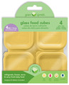Glass food cube set (118 mL, 4 oz)