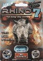 Rhino 7 Platinum 3000, front label, single capsule pack