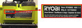 Location of model number on the back of the Ryobi® 40-Volt Brushless Snow Blower