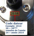 Ventilateur Casablanca, code dateur de production