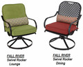 Hampton Bay Swivel Patio Chairs