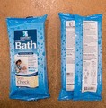 Débarbouillettes sans parfum Essential Bath, paquet de 8