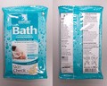 Débarbouillettes sans parfum Baby Comfort Bath, paquet de 4
