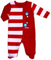 Dr. Seuss Footed Sleeper - Thing 1 & Thing 2