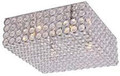 Kichler Krystal Ice ceiling fixture (square chrome finish - Model 38182)