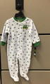 John Deere brand boy infant sleeper, size 6-9 months