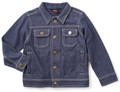 Veste de denim en tricot pour enfants, numéro de modèle : 6F22400