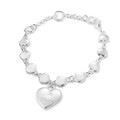 Bracelet Silver Heart 