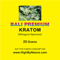 Bali Premium Kratom, 25 grammes